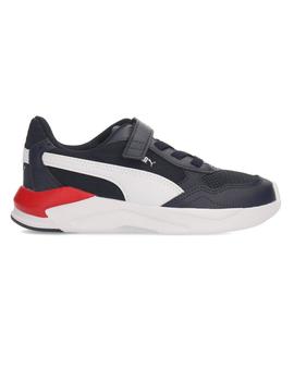 Zapatilla Niño Puma X-Ray Speed Lite Marino Rojo