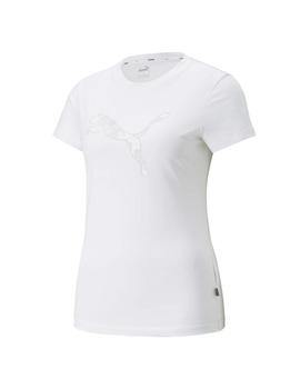 Camiseta Mujer Puma Summer Graphic BLanca