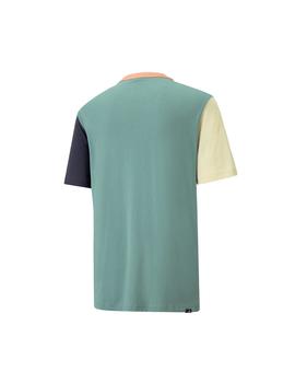 Camiseta Hombre Puma Downtown Mineral Azul