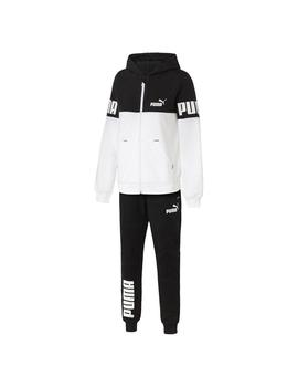 Chandal Niño Puma Power Negro Blanco