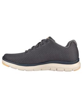 Zapatilla Hombre Skechers Flex Advant Gris