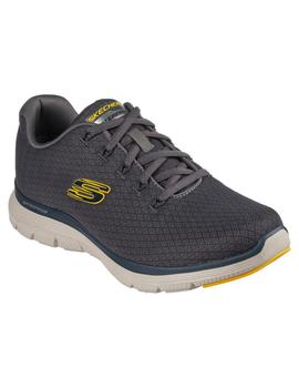 Zapatilla Hombre Skechers Flex Advant Gris