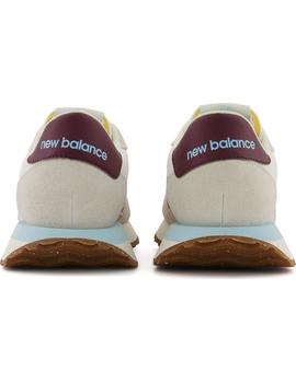 Zapatilla Mujer New Balance 237 Blanca Beige Teja