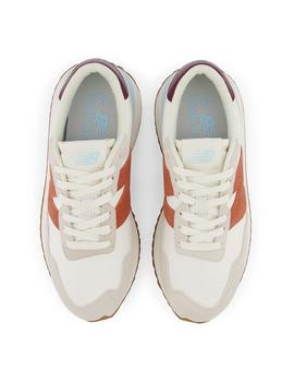 Zapatilla Mujer New Balance 237 Blanca Beige Teja