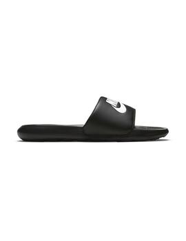 Chancla Mujer Nike Victori One Slide Negra Blanca