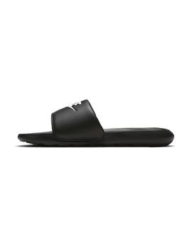 Chancla Mujer Nike Victori One Slide Negra Blanca