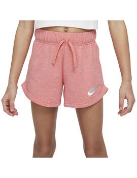 Short Niña Nike Jersey Coral