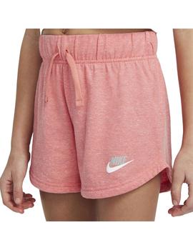 Short Niña Nike Jersey Coral