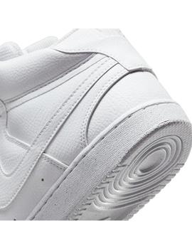 Zapatilla Hombre Nike Court Vision Mid BLanca