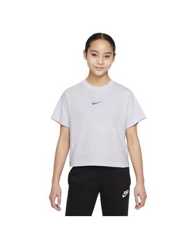 Camiseta Niña Nike Nsw Tee Celeste
