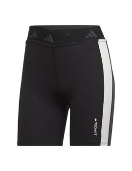 Malla corta Hombre adidas TRN Negro/Blanco