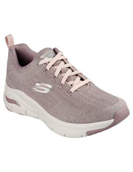 Zapatilla Mujer Skechers Arch Fit Beige