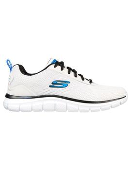 Zapatilla Hombre Skechers Track-Ripke Blanco/Gris