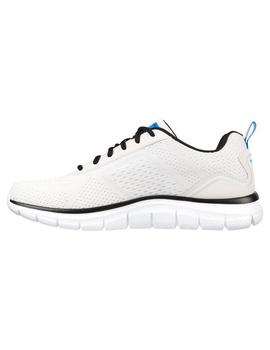 Zapatilla Hombre Skechers Track-Ripke Blanco/Gris