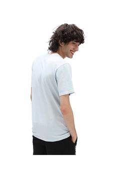 Camiseta Hombre Vans Sketchy Past Celeste