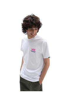 Camiseta Hombre Vans Sketchy Past Blanca