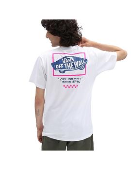 Camiseta Hombre Vans Sketchy Past Blanca