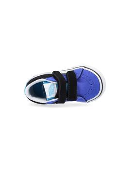 Zapatilla Baby Vans Sk8-Mid Azul