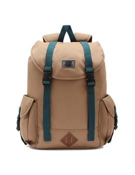 Mochila Unisex Vans Basecamp Marrón Verde