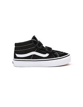 Zapatilla Niñ@ Vans Sk8-Mid Reissue Negra Blanca