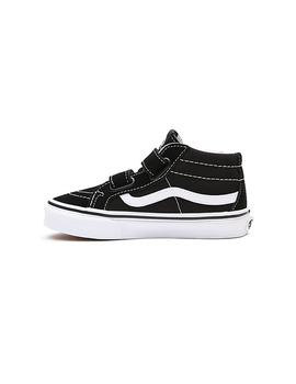 Zapatilla Niñ@ Vans Sk8-Mid Reissue Negra Blanca