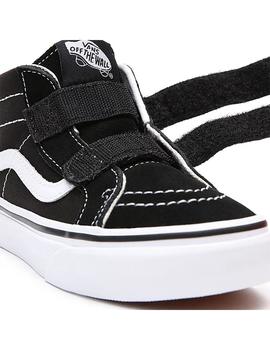 Zapatilla Niñ@ Vans Sk8-Mid Reissue Negra Blanca