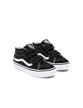 Zapatilla Niñ@ Vans Sk8-Mid Reissue Negra Blanca