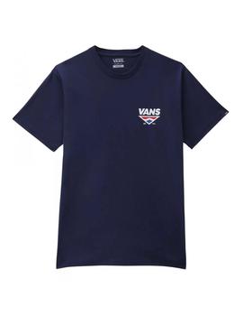 Camiseta Hombre Vans Shaper Type Marino