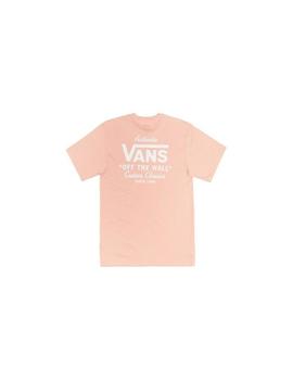 Camiseta Hombre Vans Holder Rosa