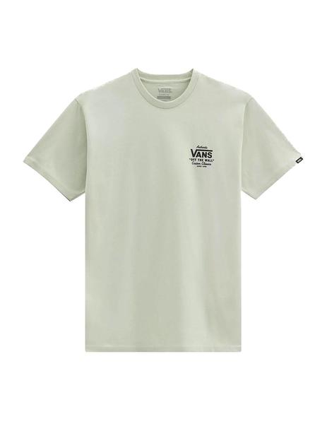 Camiseta Hombre Vans Verde