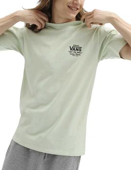 Camiseta Hombre Vans Holder Verde