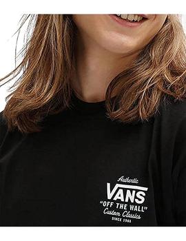 Camiseta Hombre Vans Holder St Negra