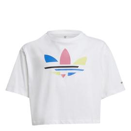 Camiseta Niña adidas Tee Blanca