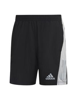 Short Hombre adidas The Run Negro/Blanco