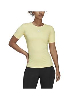 Camiseta Mujer adidas Train Amarillo
