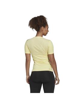 Camiseta Mujer adidas Train Amarillo