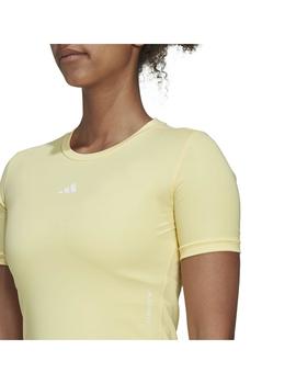 Camiseta Mujer adidas Train Amarillo