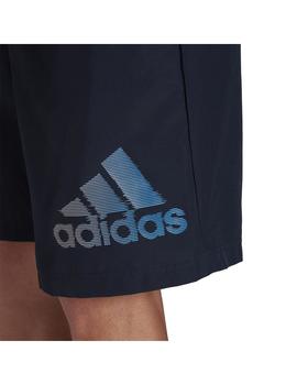 Short Hombre adidas D2M Logo Marino