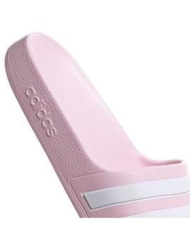 Chancla Unisex adidas Adilete Aqua Rosa