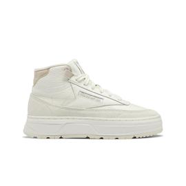 Zapatilla Mujer Reebok Club C Geo Mid  Crema