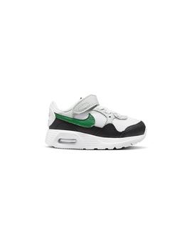 Zapatilla Baby Nike Air Max Sc Negro Verde