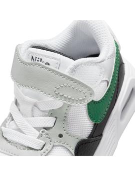 Zapatilla Baby Nike Air Max Sc Negro Verde