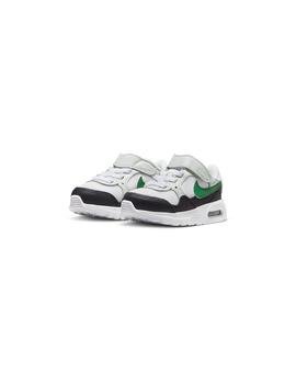 Zapatilla Baby Nike Air Max Sc Negro Verde