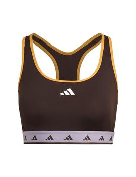 Sujetador Deportivo Mujer adidas Marrón