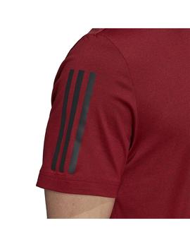 Camiseta Hombre adidas T365 Granate