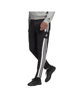 Pantalón Hombre adidas SQ21 Negro/Blanco