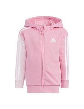 Niña adidas adidas 3S Rosa/Negro