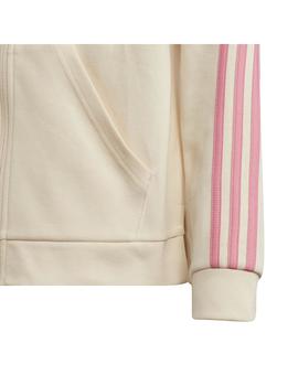 Sudadera Niña adidas 3s Beige/Rosa