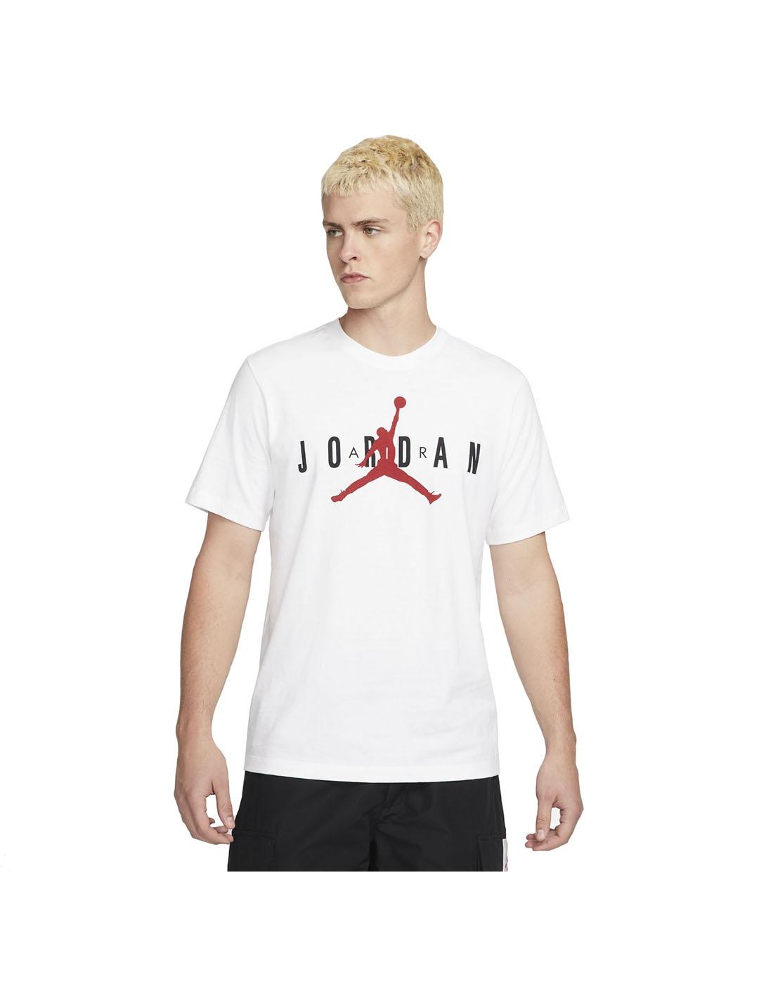 Camiseta air jordan blanca clearance