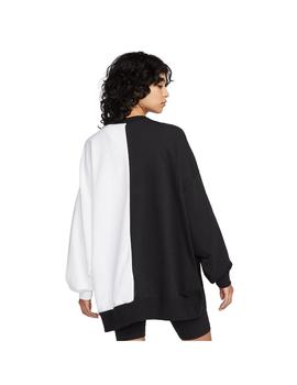 Sudadera Mujer Nike Nsw Cos Blanco Negro